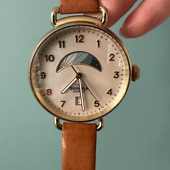 Shinola Canfield Day/Night Watch - Excellent Condition Without Strap